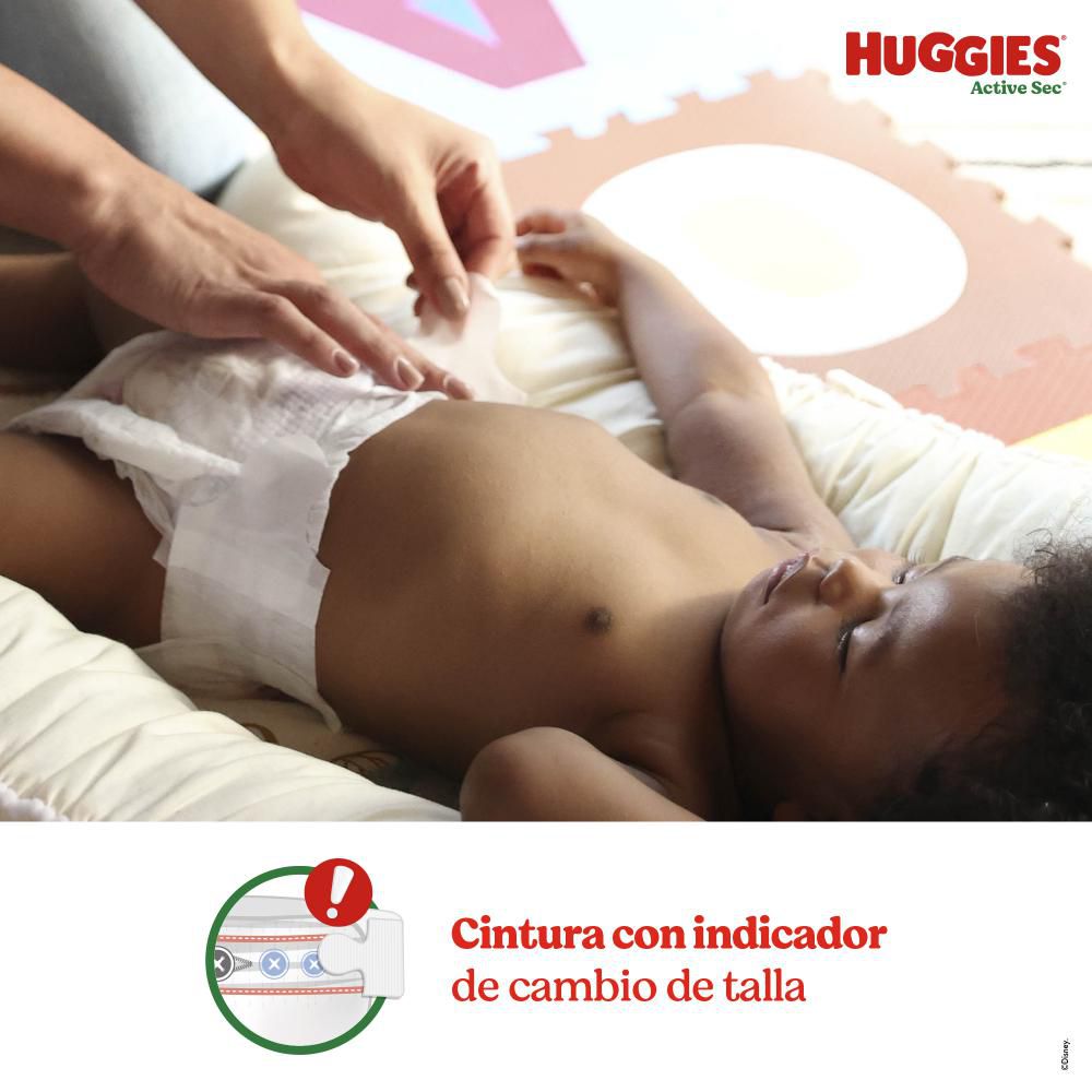 Pañales HUGGIES active sec talla XG (50  und) img #7