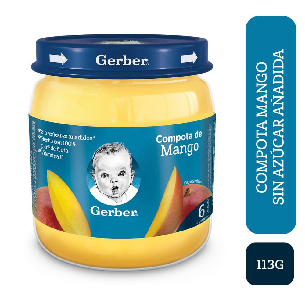 Compota GERBER de mango (113  gr) img #1