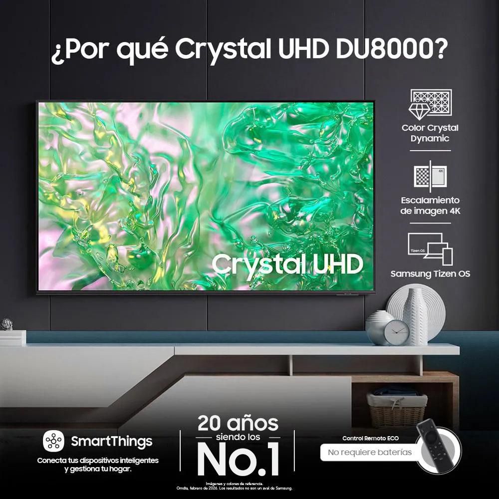 Televisor SAMSUNG 85 pulgadas LED Uhd4K Smart TV UN85DU8000KXZL img #3