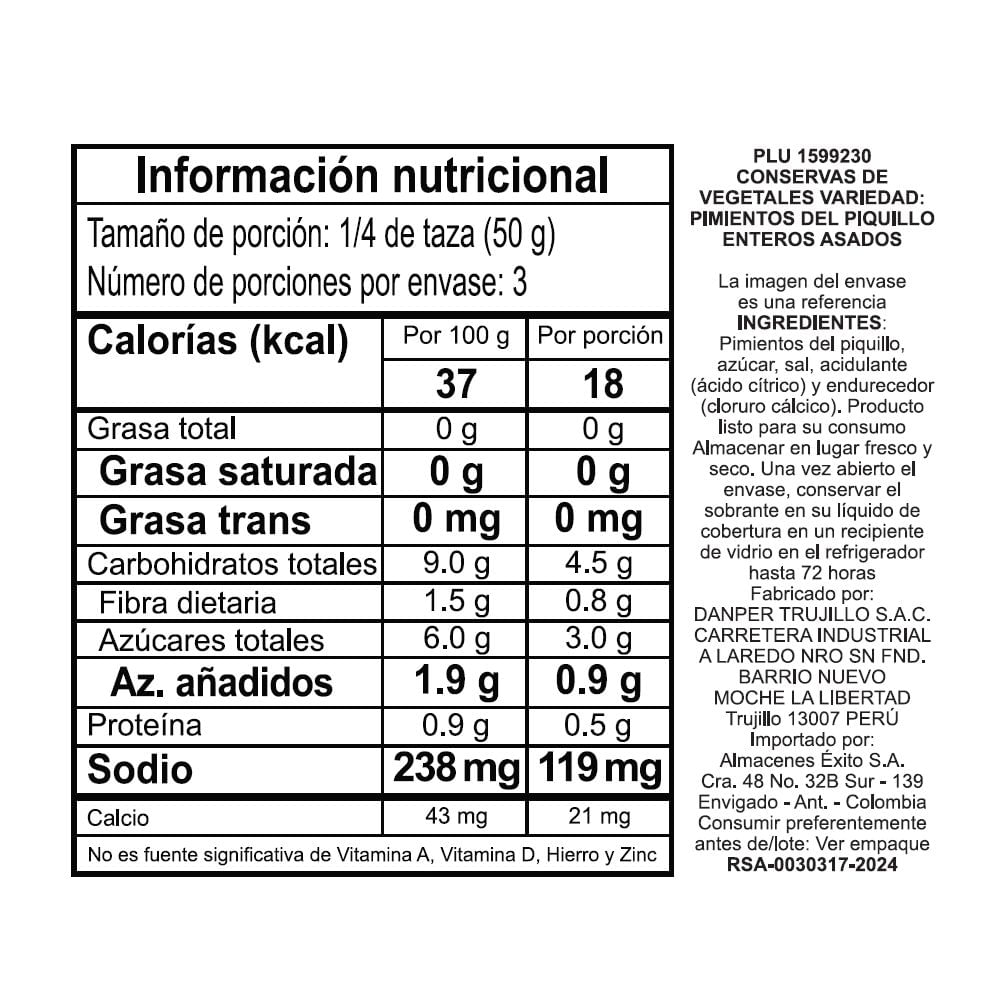 Pimientos EL CORTE INGLÉS MARCA EXCLUSIV enteros asados (150  gr) img #2