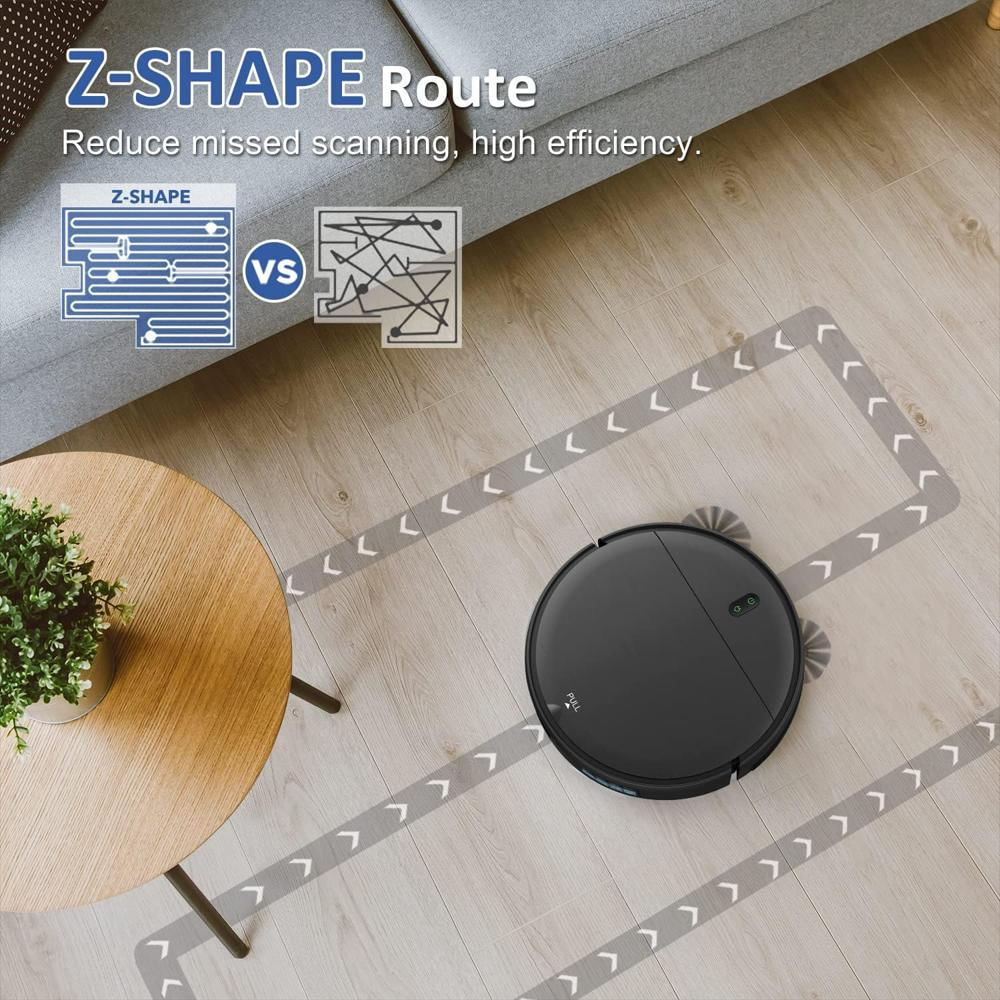 Robot Aspirador Mamnv 2 En 1 Wifi Control De Voz Carga Automática Apto Para Suelos Duros img #4