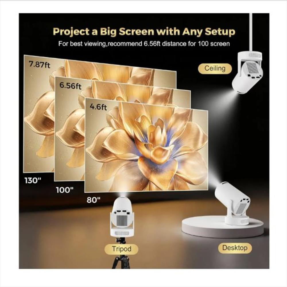 Ultra Proyector De Video Con Parlante img #4