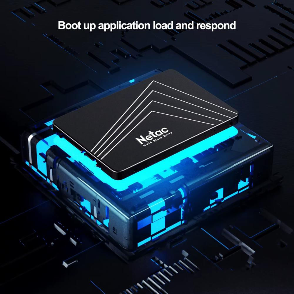 Disco Duro Solido Ssd Netac Interno 128 Gb Sata Nuevo img #2
