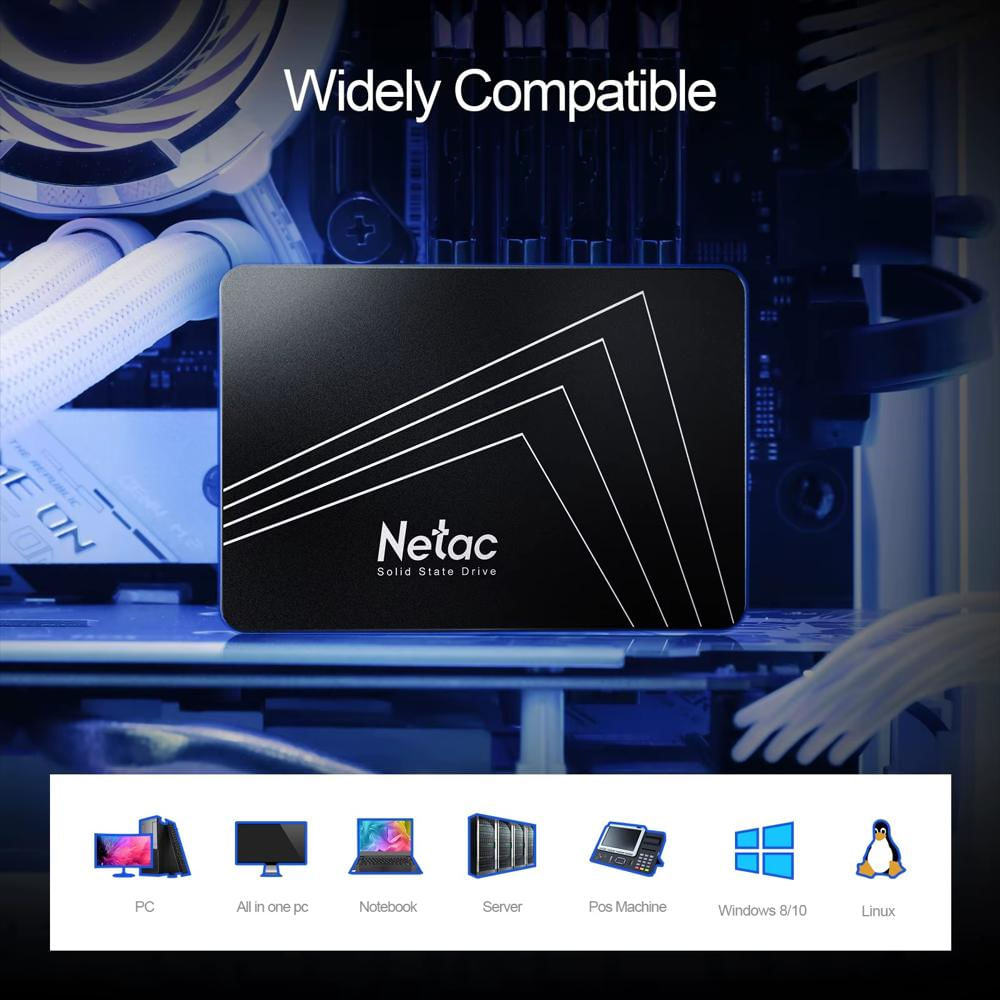 Disco Duro Solido Ssd Netac Interno 128 Gb Sata Nuevo img #5