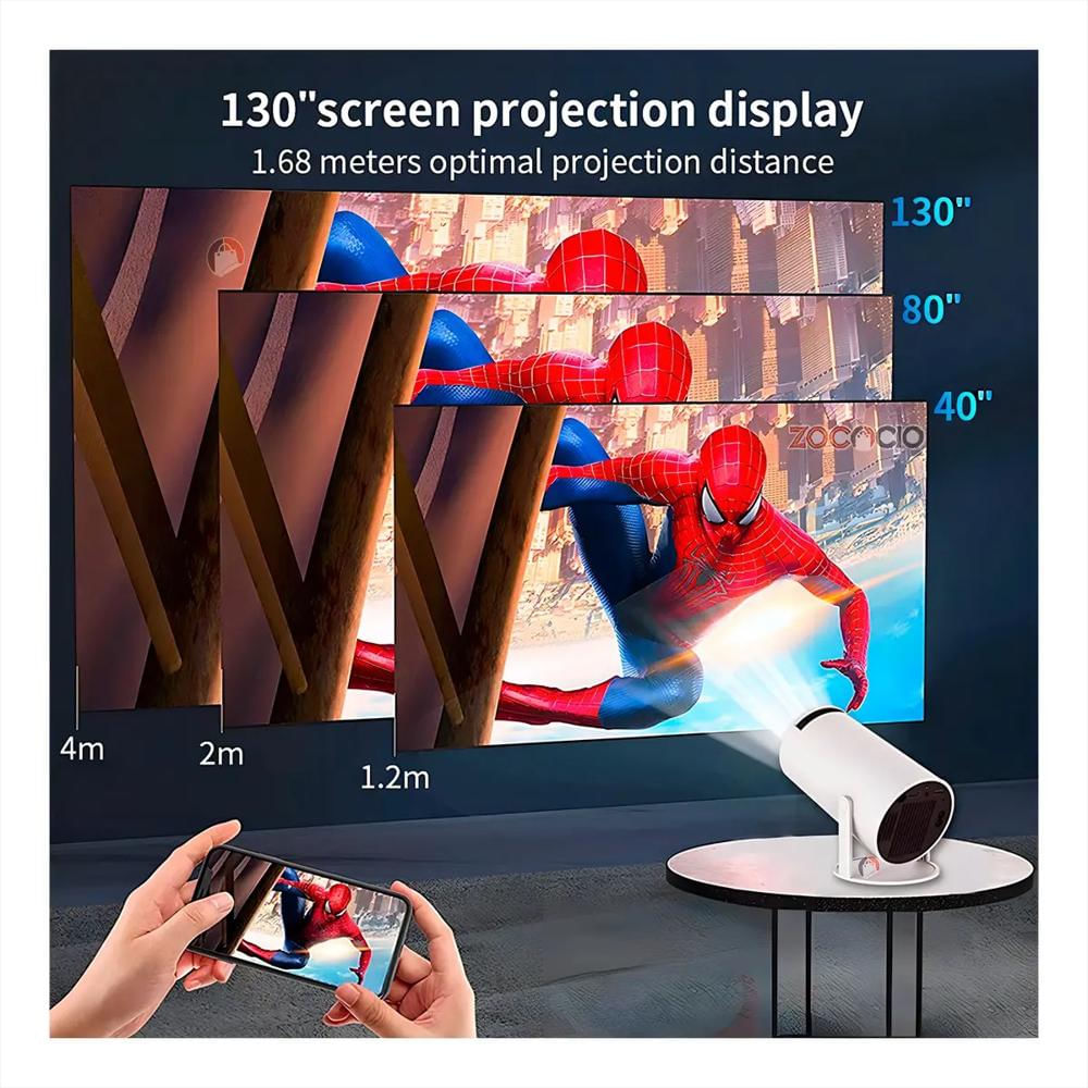 Proyector Smart Para Cine En Casa Hy300 1080Hd img #4