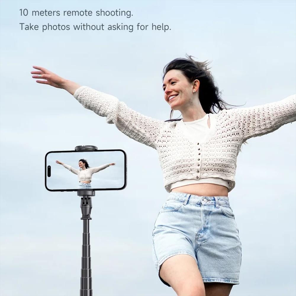 Tripode Celular Portable Selfie Soporte + Control Remoto img #4
