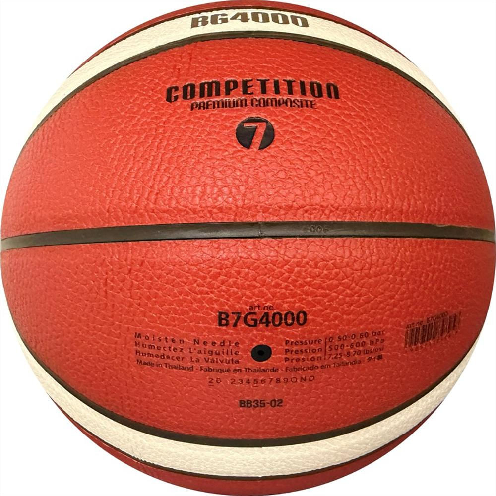 Balón Baloncesto Molten B7g4000 Profesional #7 Cuero Pu img #4