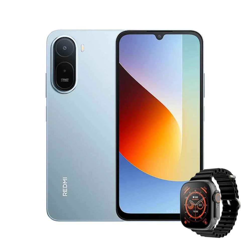 Celular Xiaomi Redmi A7 Pro Lte 64Gb 4Gb Ram Azul + Reloj Inteligente img #1