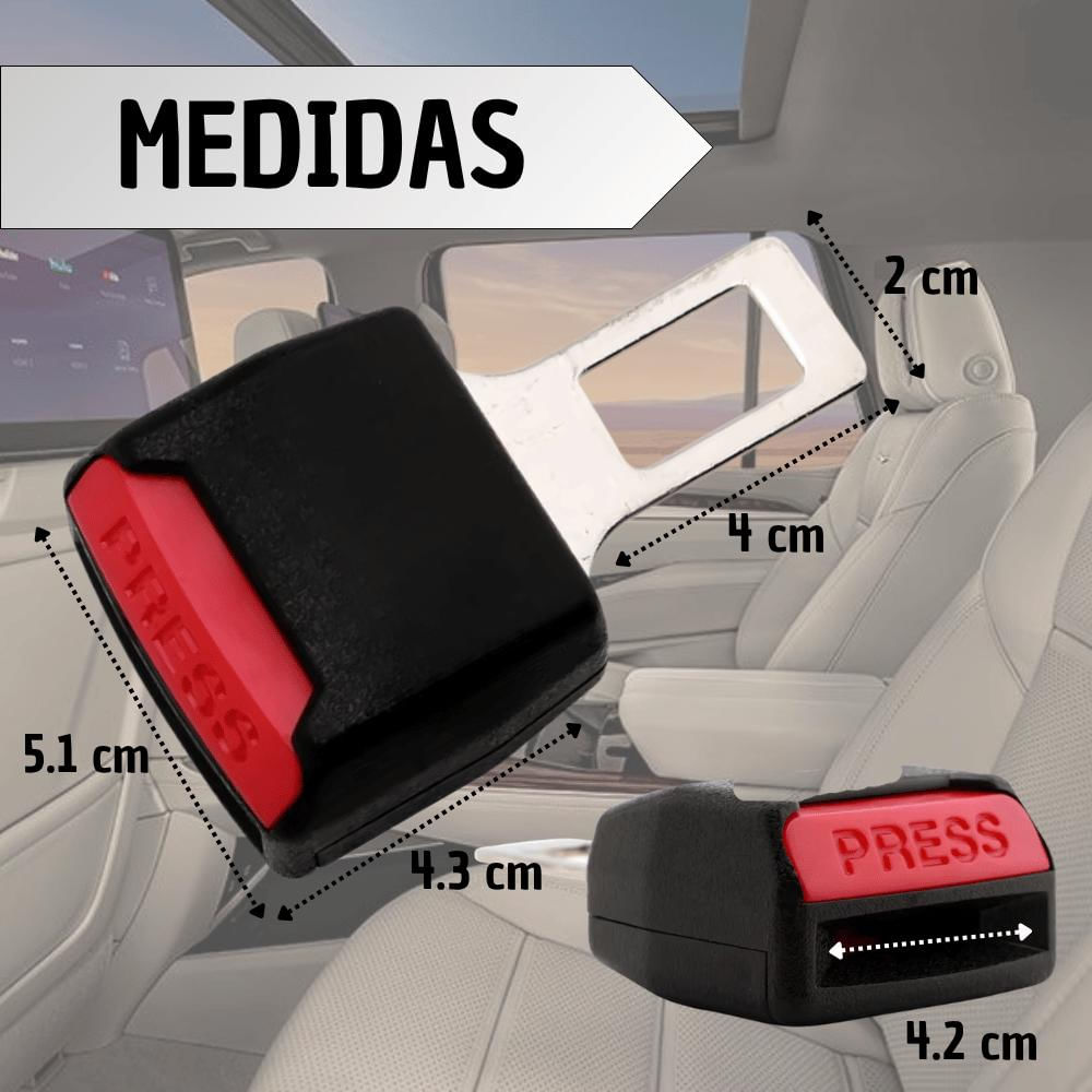 Broche Extensor De Cinturón De Seguridad Para Auto Mayor Comodidad img #3