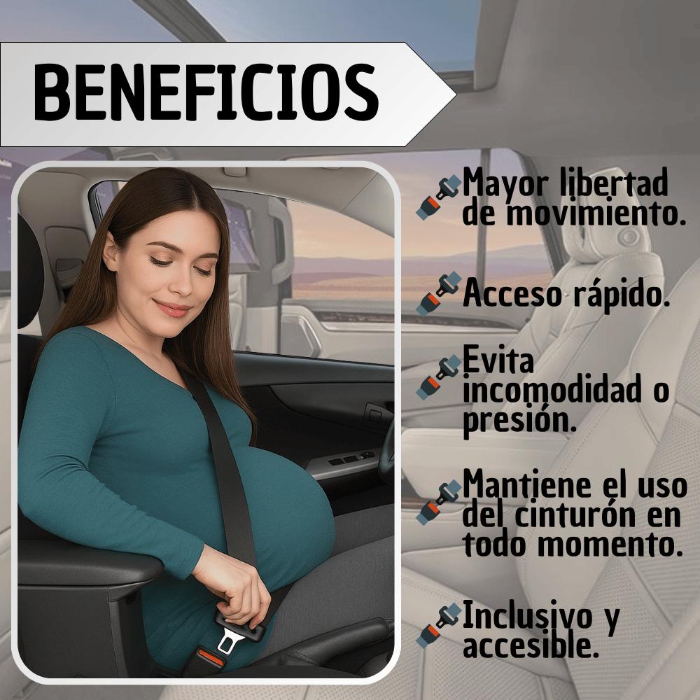 Broche Extensor De Cinturón De Seguridad Para Auto Mayor Comodidad img #5