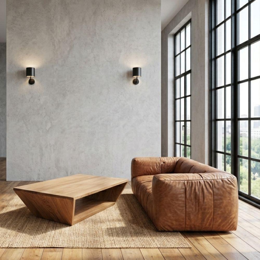 Mesa De Centro Liliana 100Cm X 60Cm Roble Macizo img #5
