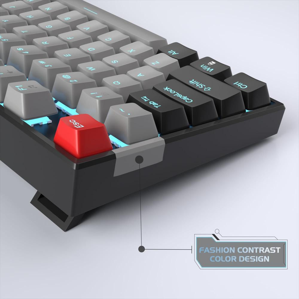 Teclado Mecánico Magegee Tkl 87 Teclas Con Switches Azules img #2