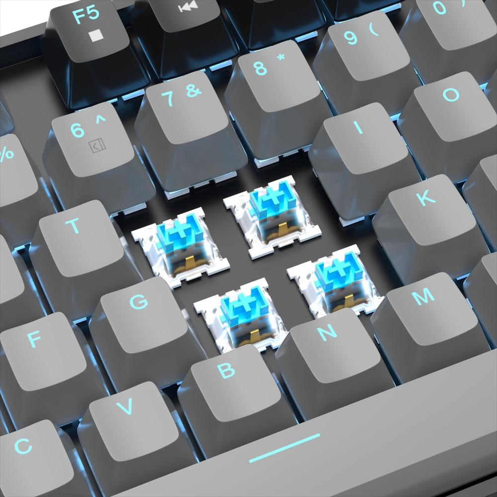 Teclado Mecánico Magegee Tkl 87 Teclas Con Switches Azules img #5