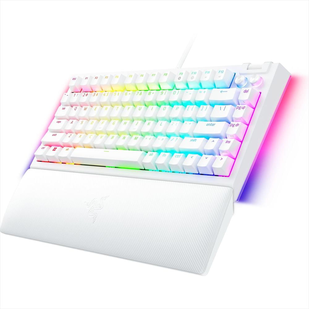 Teclado Gaming Razer Blackwidow V4 Rgb Chroma Compacto Blanco img #5