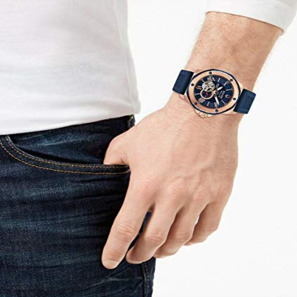 Reloj Bulova 98A227 Para Hombre Automático Con Correa De Silicona img #5