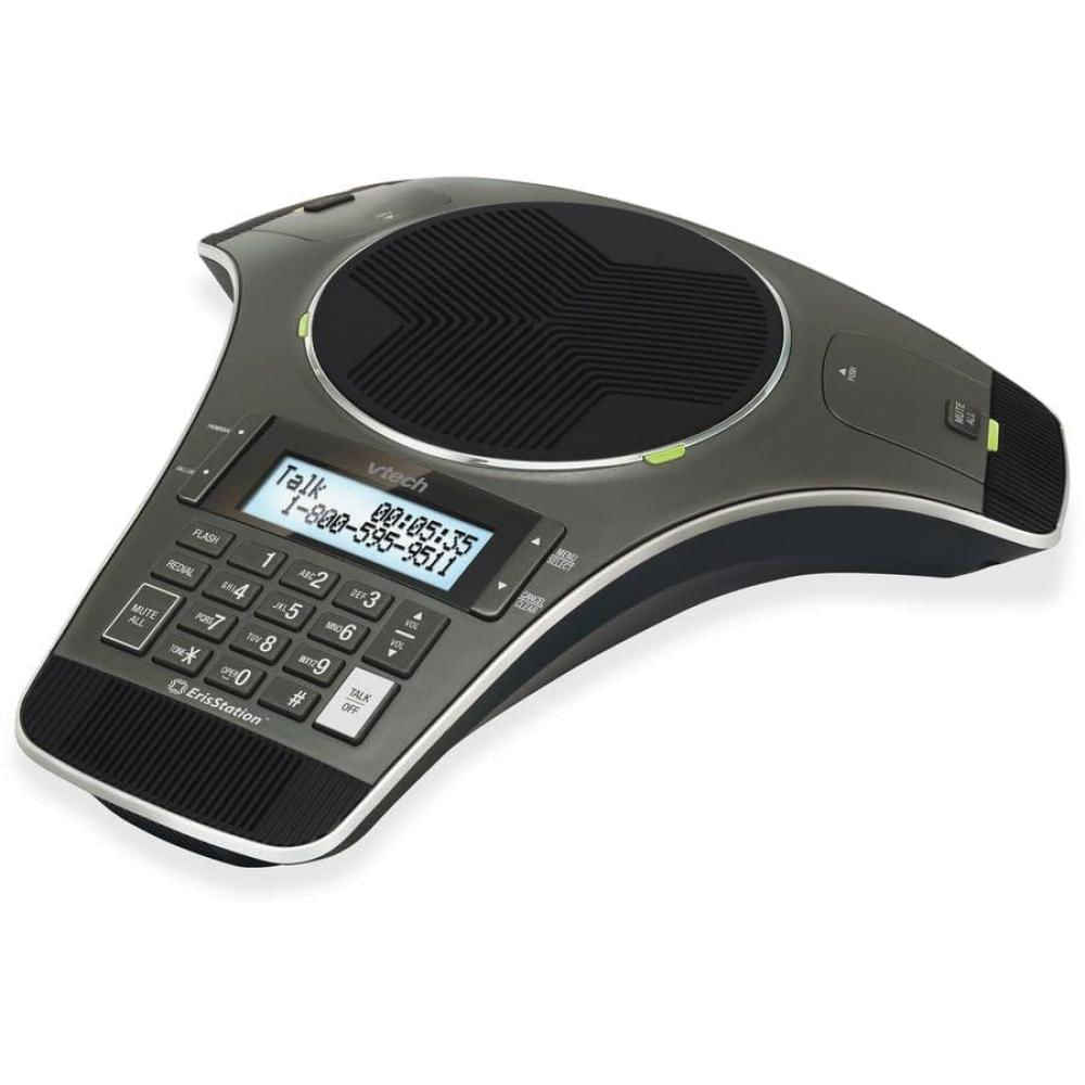 Teléfono De Conferencia Vtech Vcs702 Erisstation Con 2 Micrófonos img #4