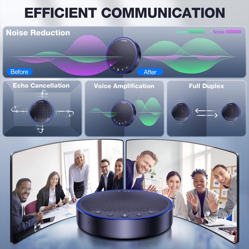 Altavoz Manos Libres Emeet M3 Bluetooth Para Conferencias img #3