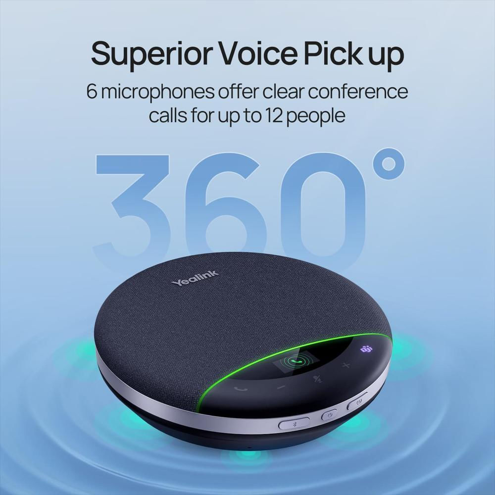 Altavoz Manos Libres Yealink Sp96 Bluetooth Para Conferencias img #2
