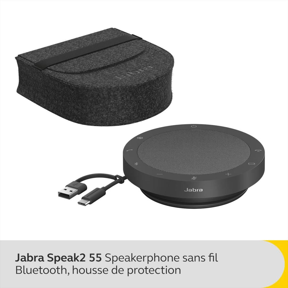 Altavoz Manos Libres Jabra Speak2 55 Ms Teams Bluetooth Usb Gris img #3