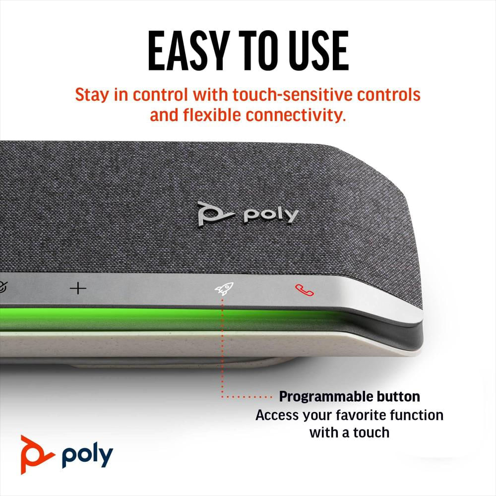 Altavoz Manos Libres Poly Sync 40+ Con Adaptador Bt700 img #4