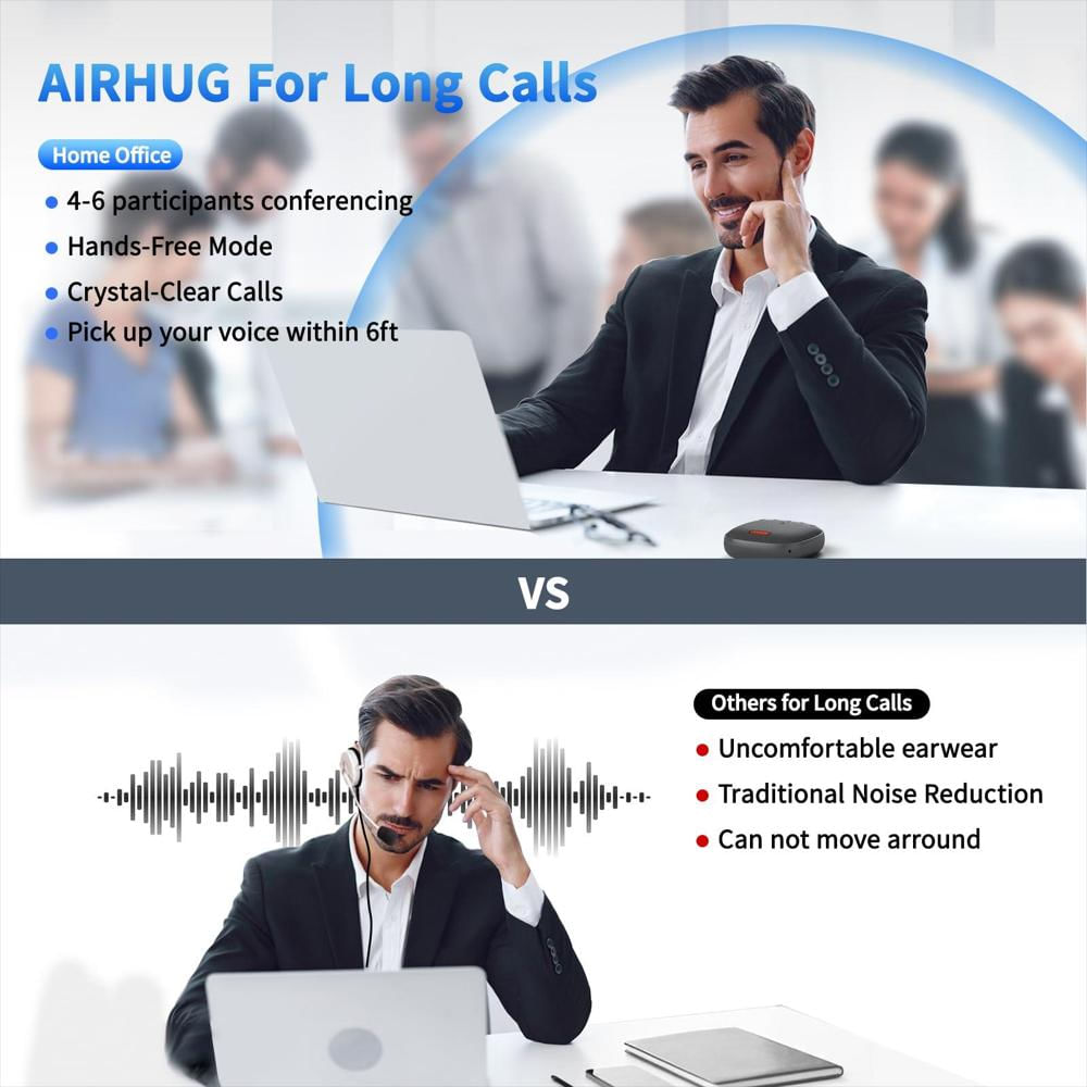 Altavoz Manos Libres Airhug Bluetooth Para Conferencias img #5
