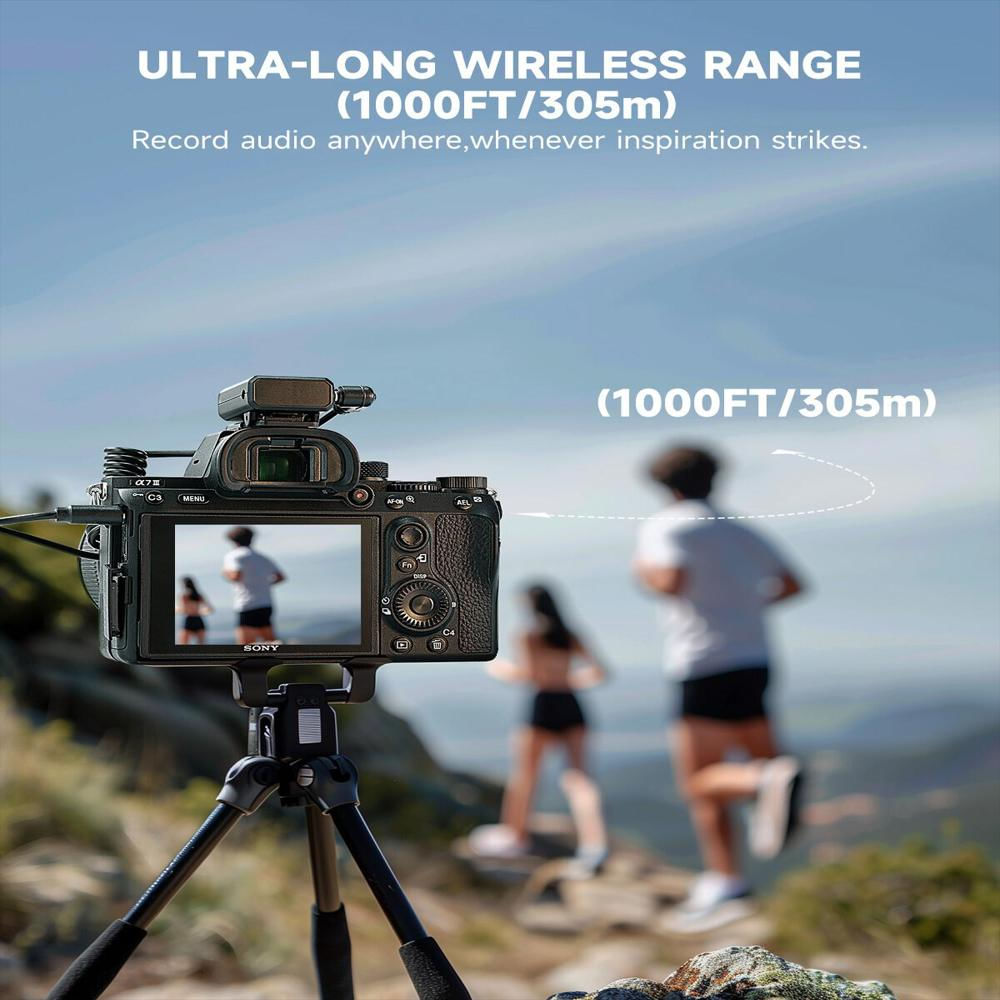 Micrófono Lavalier Inalámbrico Donner Vpm 20 Para Teléfono Con Caja Carga Dual img #5