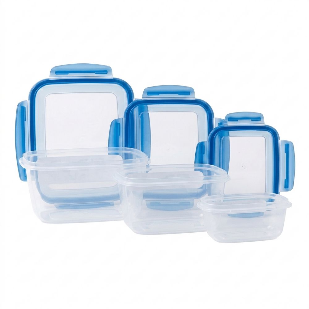 Set x3 Recipientes Sounlock Azul LOCK & LOCK 41055522 img #2