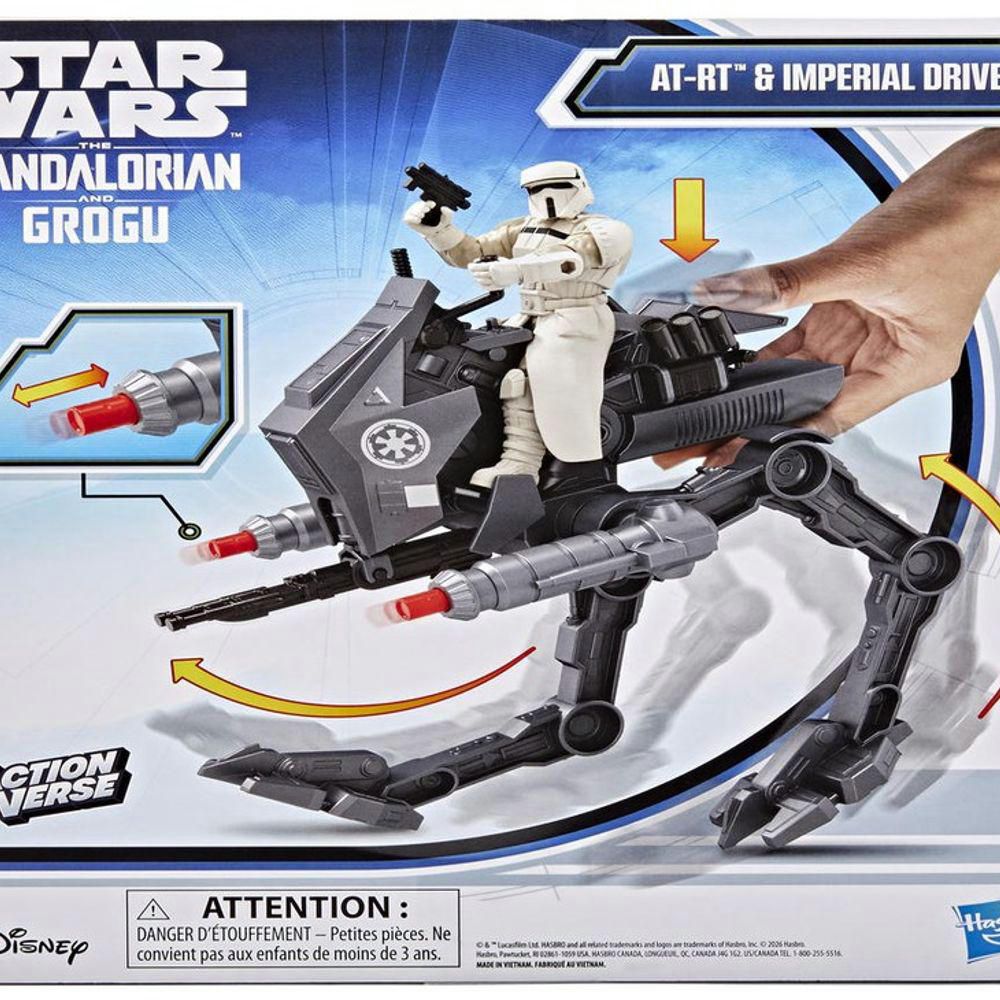 Figura de Acción STAR WARS  ATRT y Conductor Imperial ATRT img #4