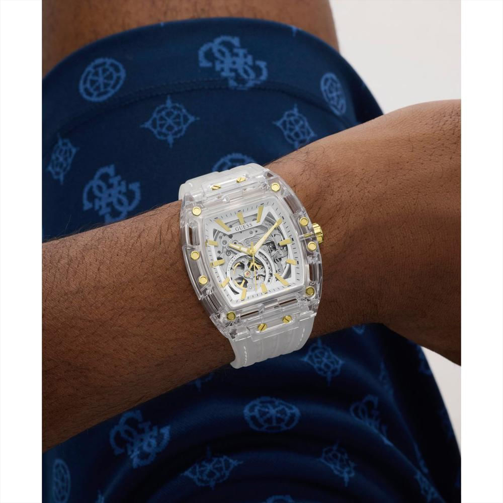 Relojes Guess Mujer Phoenix. Silicona Blanco Gw1073g2 img #4
