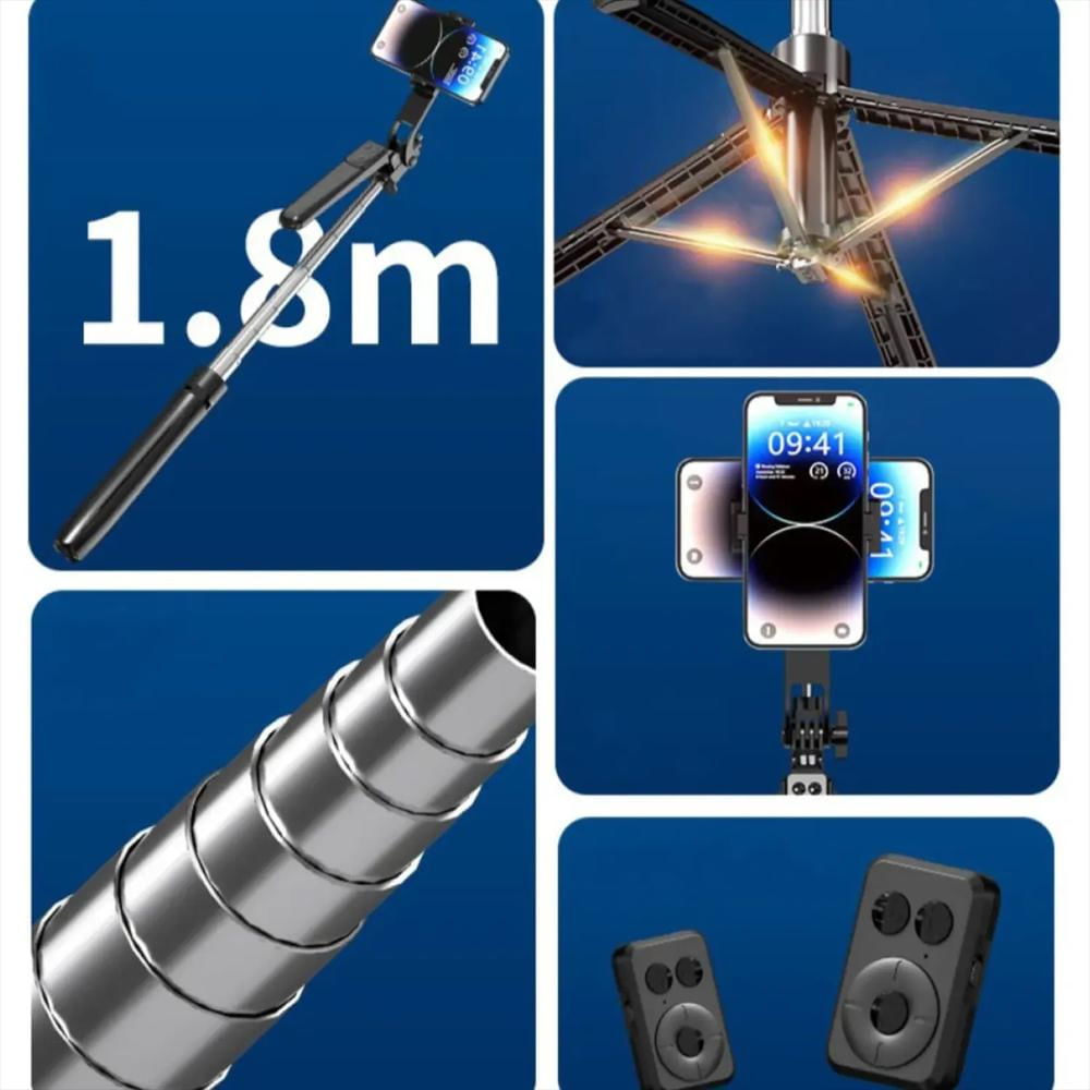Trípode Para Selfie Stick B17 De 1.8 Metros img #5