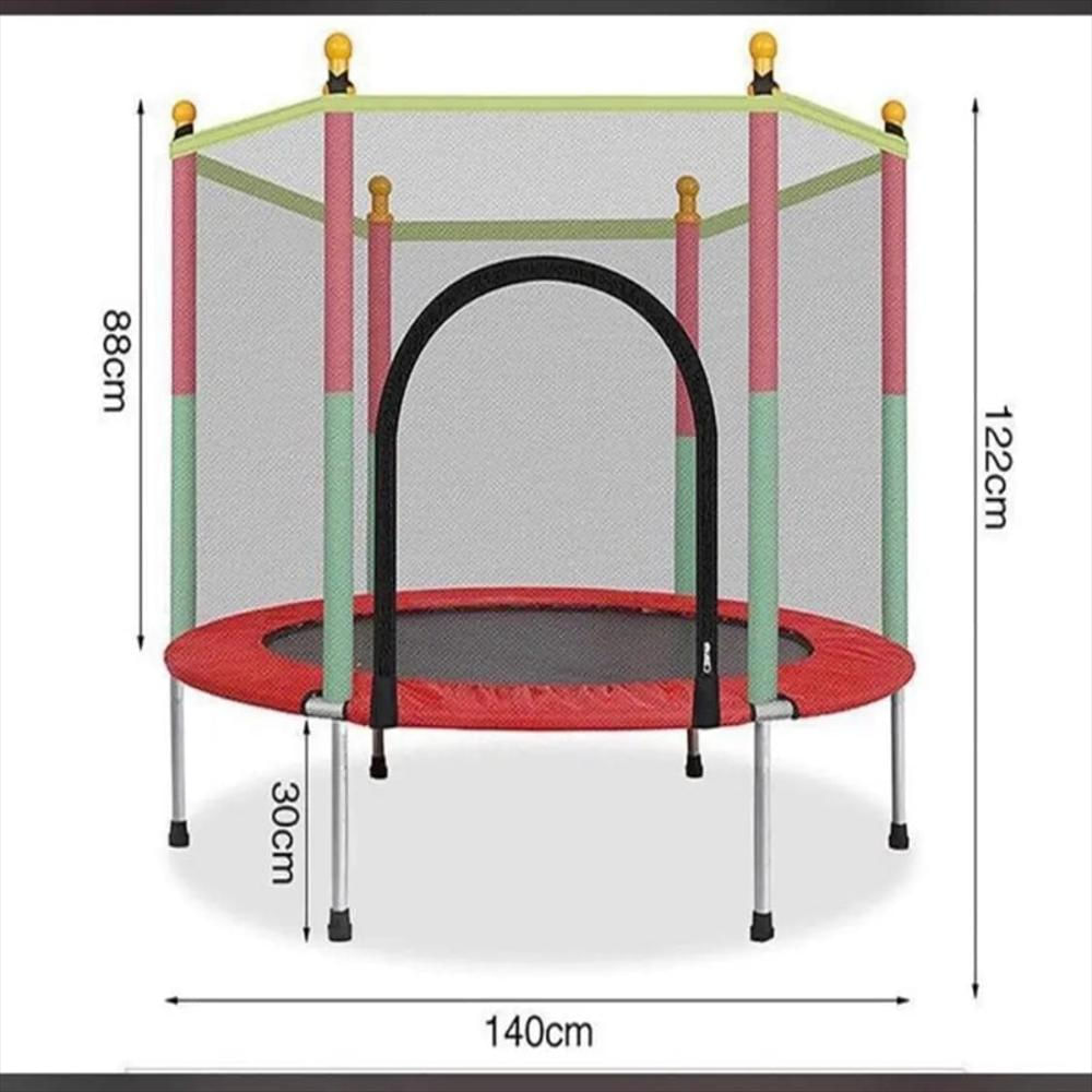 Trampolín Infantil Con Malla De Seguridad img #4