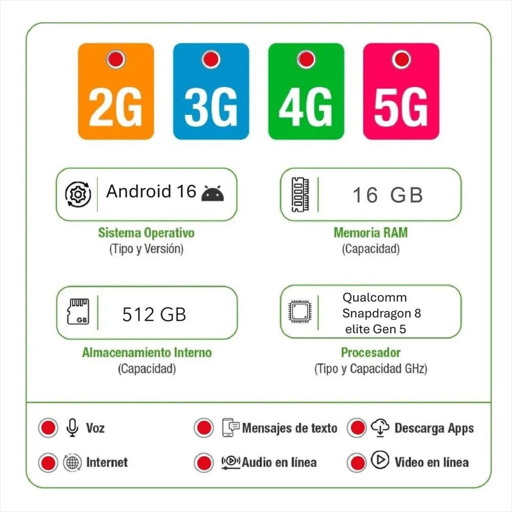 Celular Oneplus 15 5G 512 Gb 16 Gb Ram Arena img #5