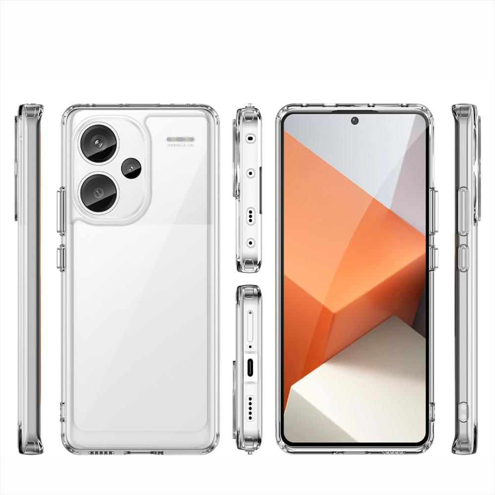 Funda Rígida Transparente Antichoque + Hidrogel Hd Para Xiaomi Redmi Note 13 Pro Plus img #5