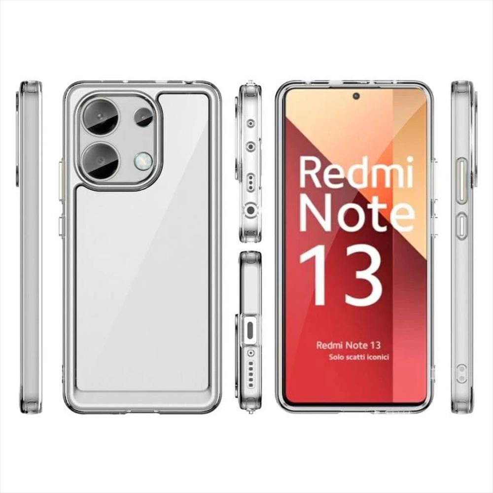 Funda Rígida Transparente Antichoque + Hidrogel Hd Para Xiaomi Redmi Note 13 ( 4G ) img #5