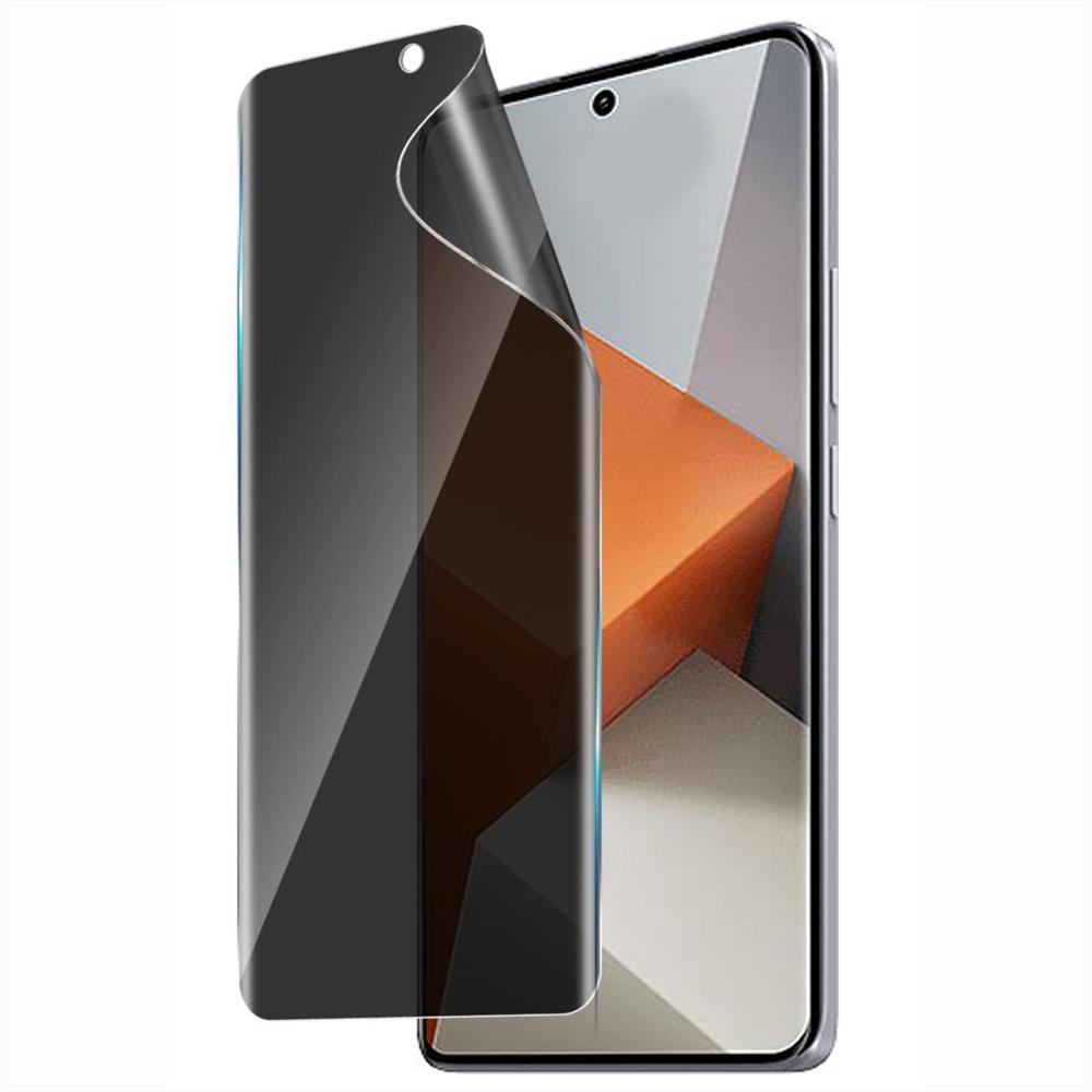 Funda Rígida Transparente Antichoque + Hidrogel Antiespia Para Xiaomi Redmi Note 13 Pro Plus img #4