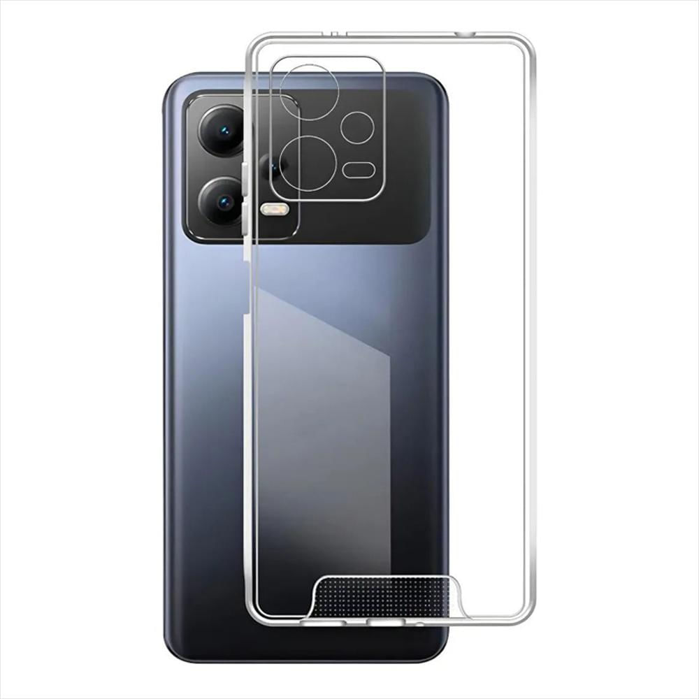 Funda Rígida Transparente Antichoque + Hidrogel Antiespia Para Xiaomi Poco X5 img #4