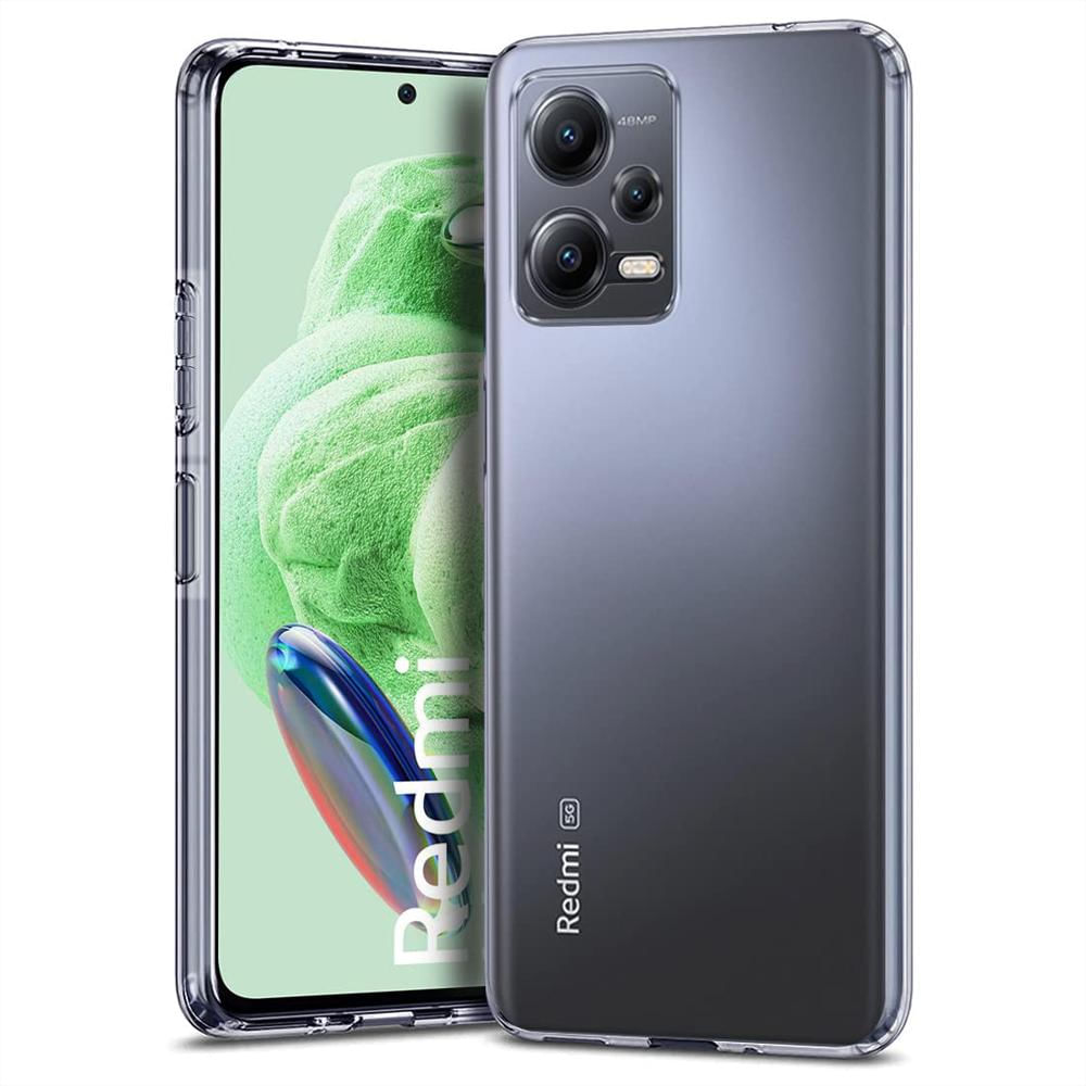 Funda Rígida Transparente Antichoque + Hidrogel Hd Para Xiaomi Redmi Note 12 ( 5G ) img #2