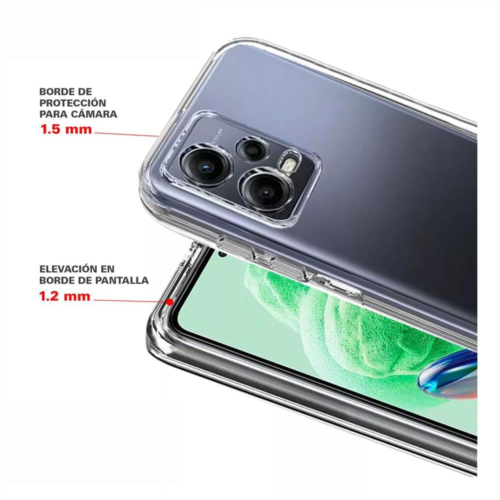 Funda Rígida Transparente Antichoque + Hidrogel Hd Para Xiaomi Redmi Note 12 ( 5G ) img #4