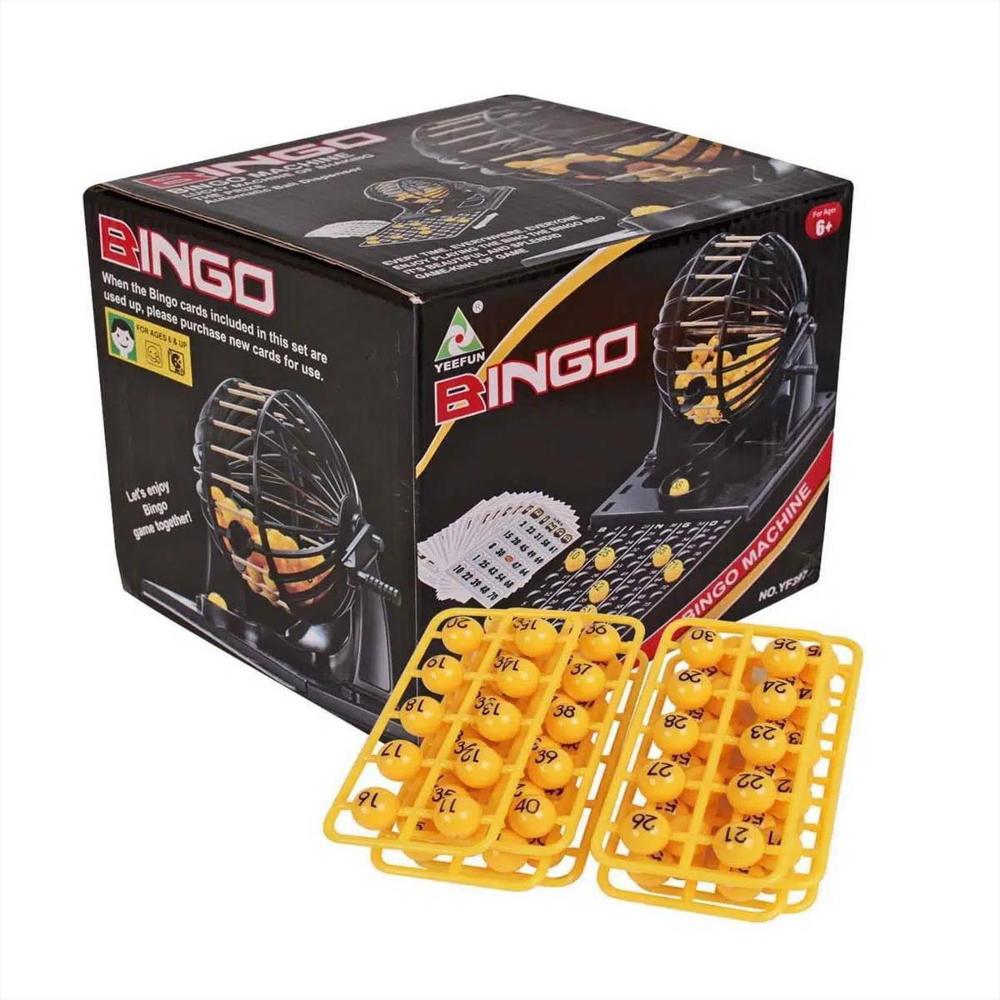 Bingo Familiar Con Balotera Sport img #4