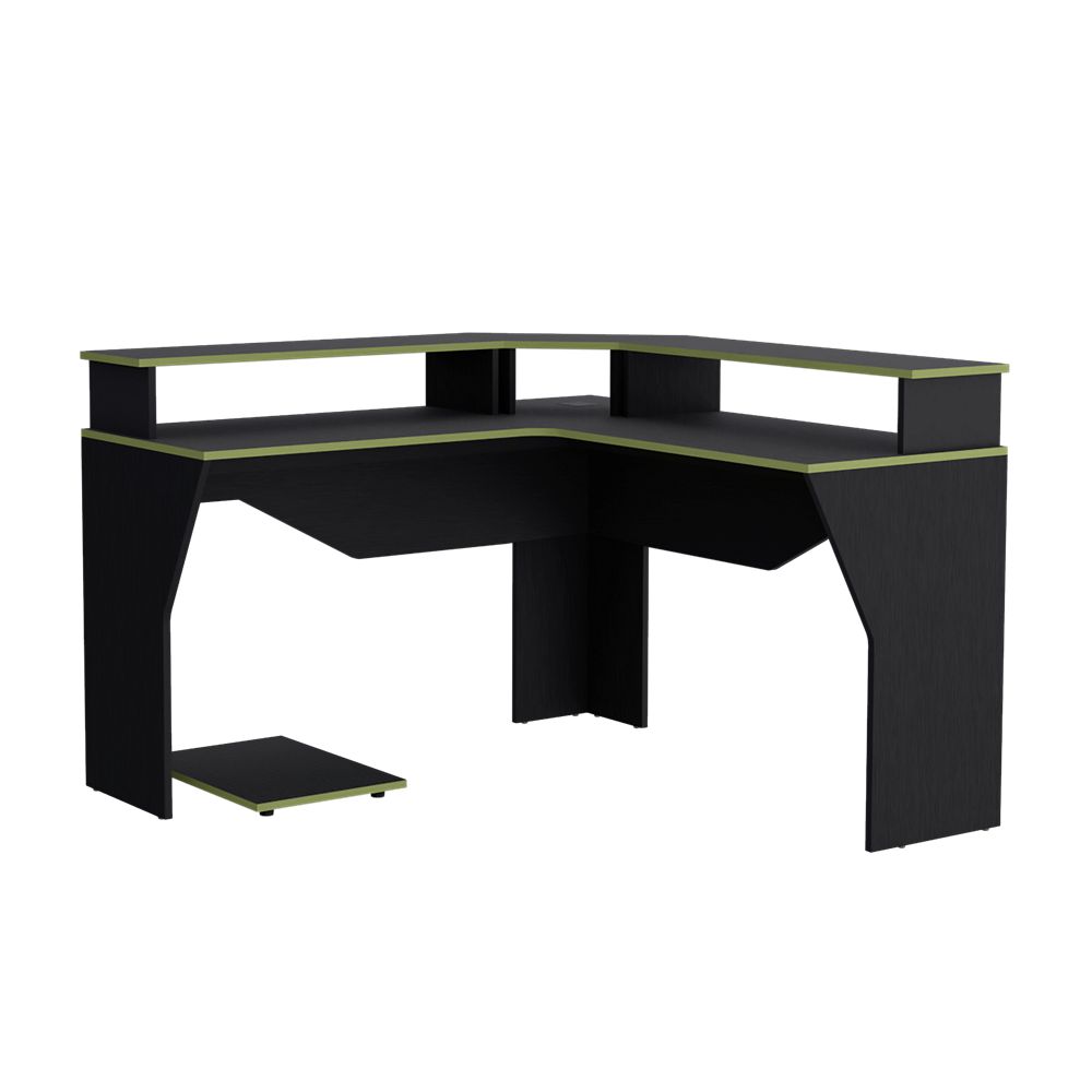 Escritorio Gamer Guma 88 X 128  Wengue Verde RTA ELW 9614 img #4