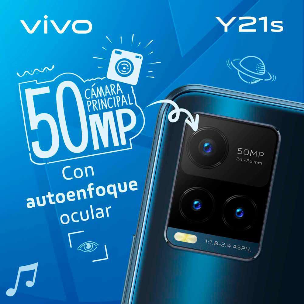Celular VIVO Y21S 128 GB 4 GB RAM Azul Medianoche img #5