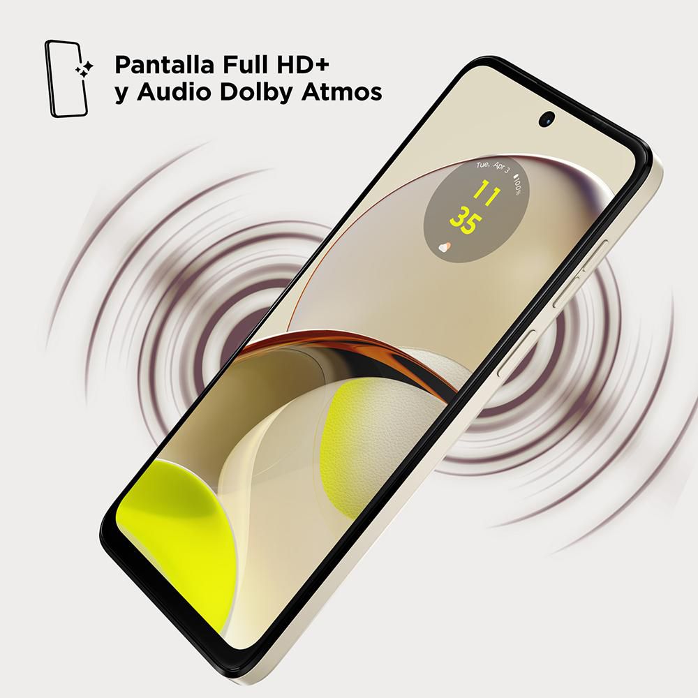 Celular MOTOROLA Moto G14 128 GB 4 GB RAM Blanco img #5
