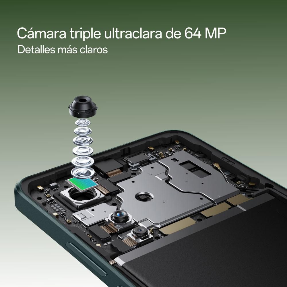 Celular OPPO Reno 11F 5G 256 GB 8 GB RAM Verde + Speaker img #7