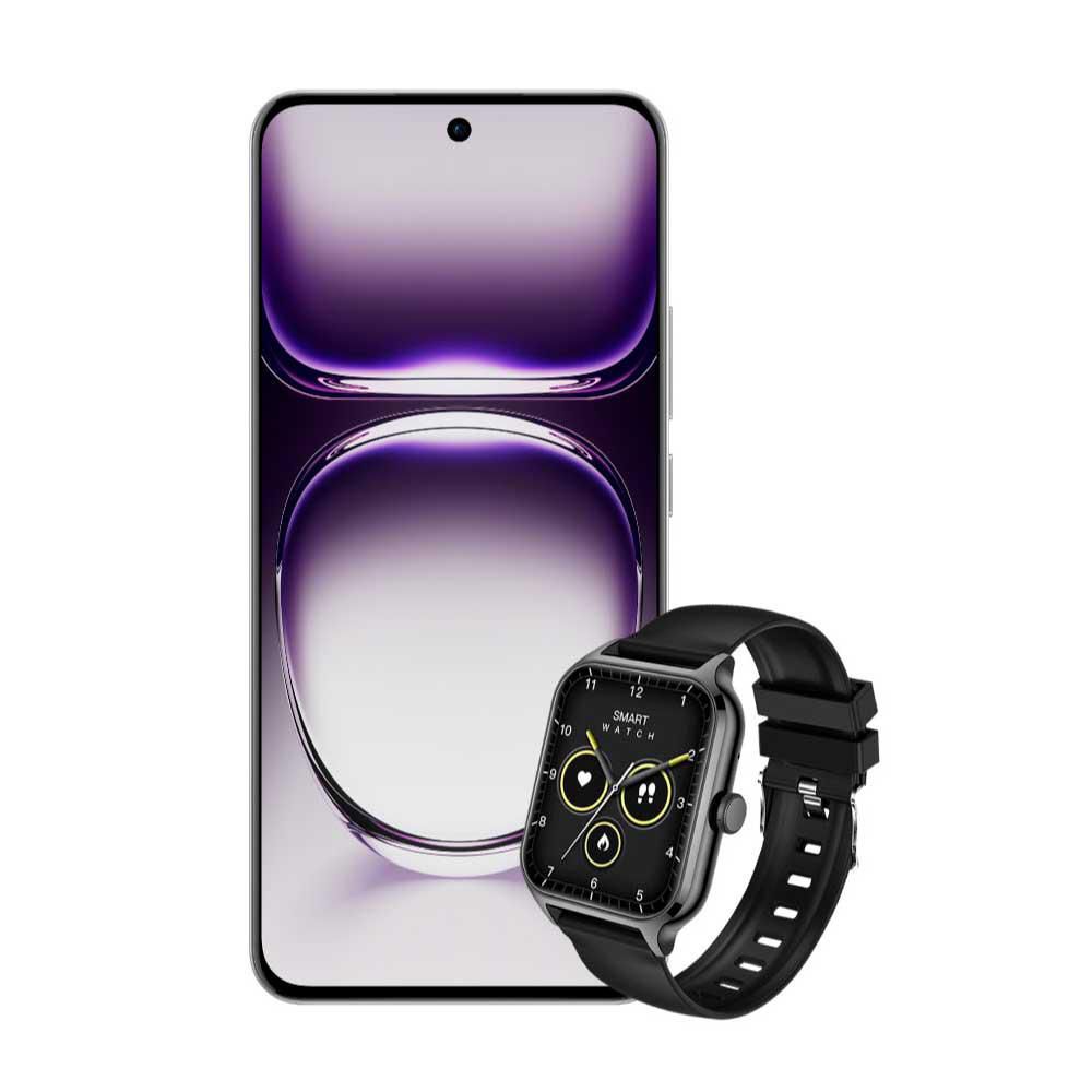 Celular OPPO RENO 12 5G 512 GB 12 GB RAM GRIS  + Smartwatch img #1