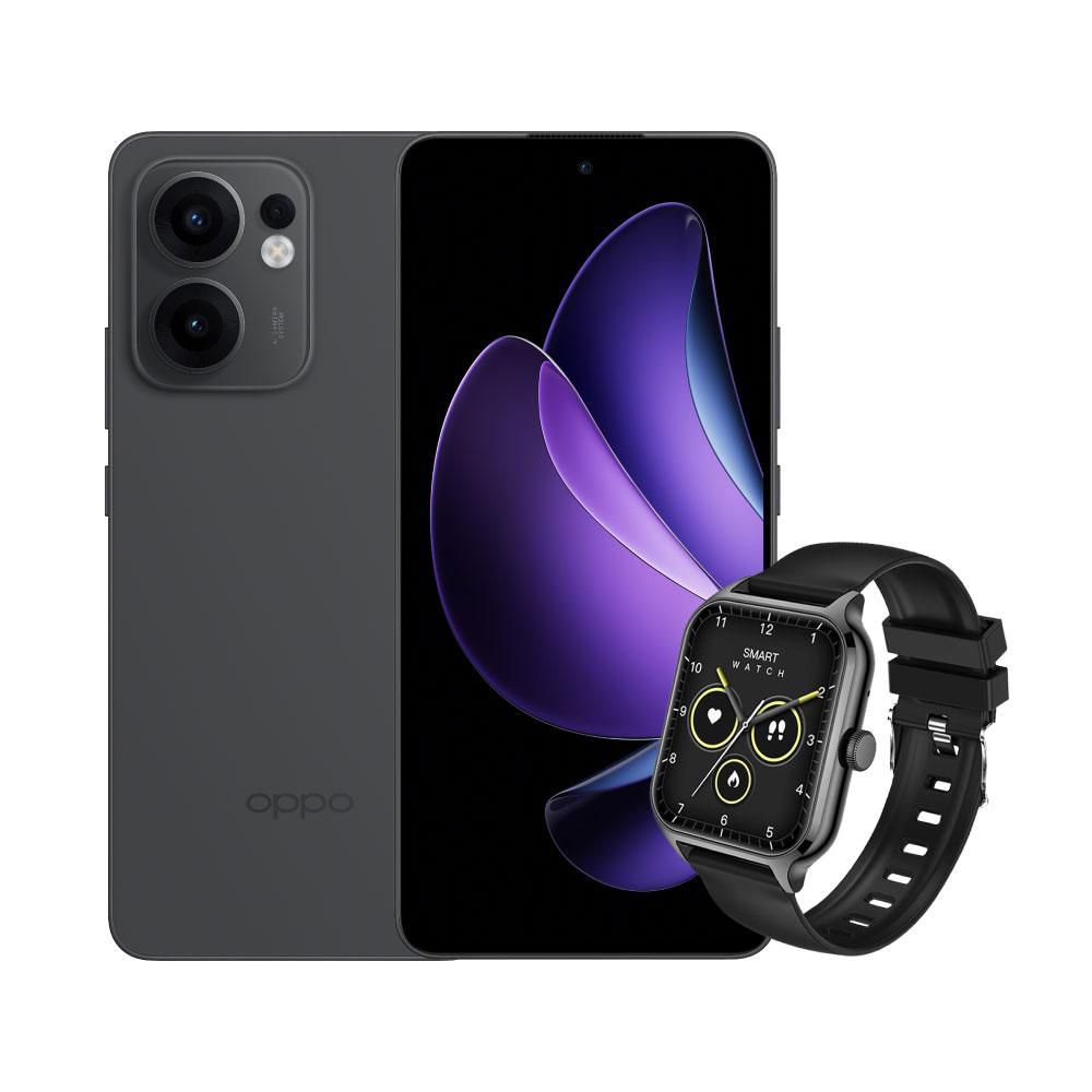 Celular OPPO RENO 13 F 5G 512 GB 12 GB RAM Gris + Smartwatch img #1