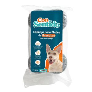 Esponja ETERNA para platos de mascotas (1 und)