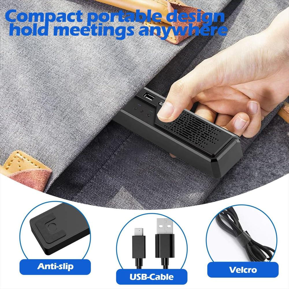 Altavoz Usb 3 En 1 Para Computadora Con Micrófono 360° img #5