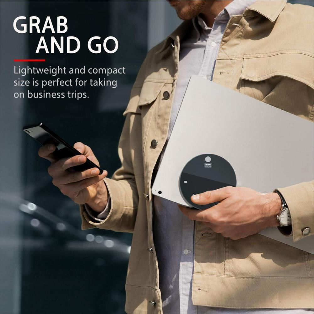 Altavoz Manos Libres Bluetooth Usb C Para Conferencias img #4