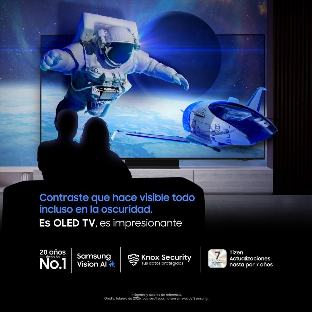 TELEVISOR SAMSUNG 65 pulgadas OLED Uhd4K Smart TV QN65S85HAEXZL img #2