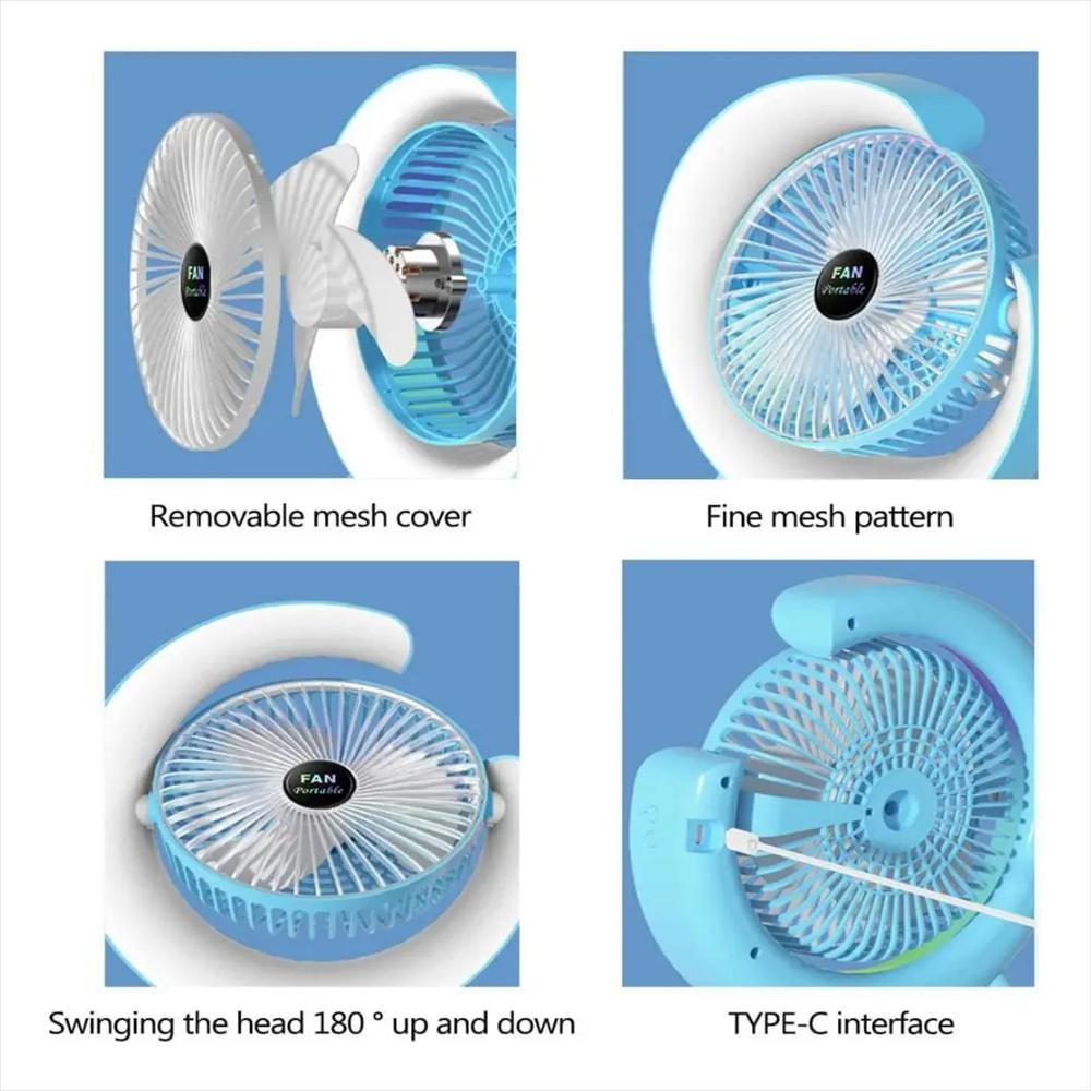 Ventilador De Mesa Super Potente img #2